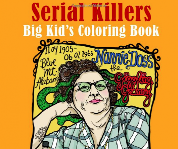 Serial Killers: Adult Coloring Book 