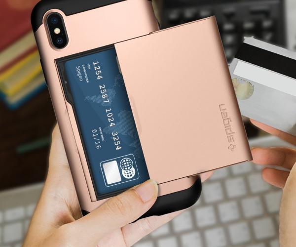 Slim iPhone X Phone Case & Wallet