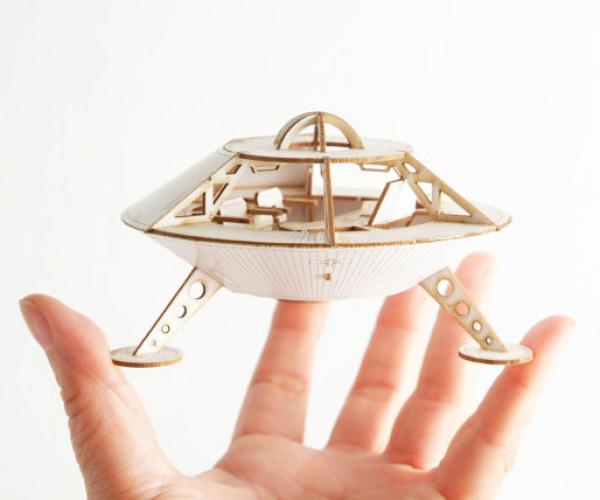 DIY Mini Mars Lander UFO