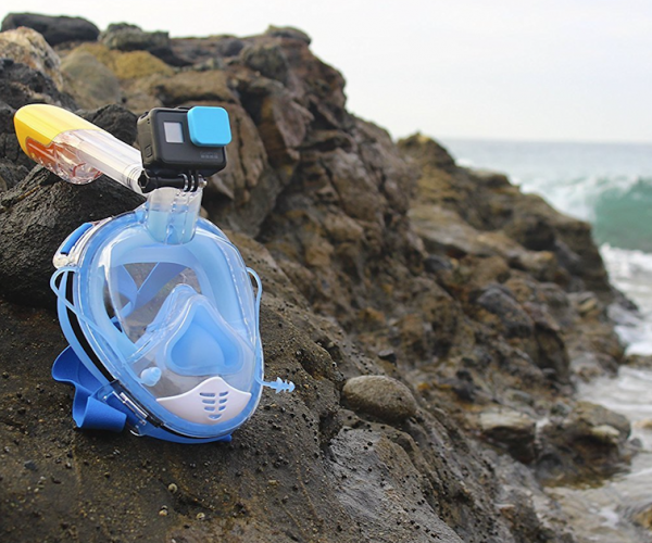 Orsen Snorkel Mask with Camera Mount