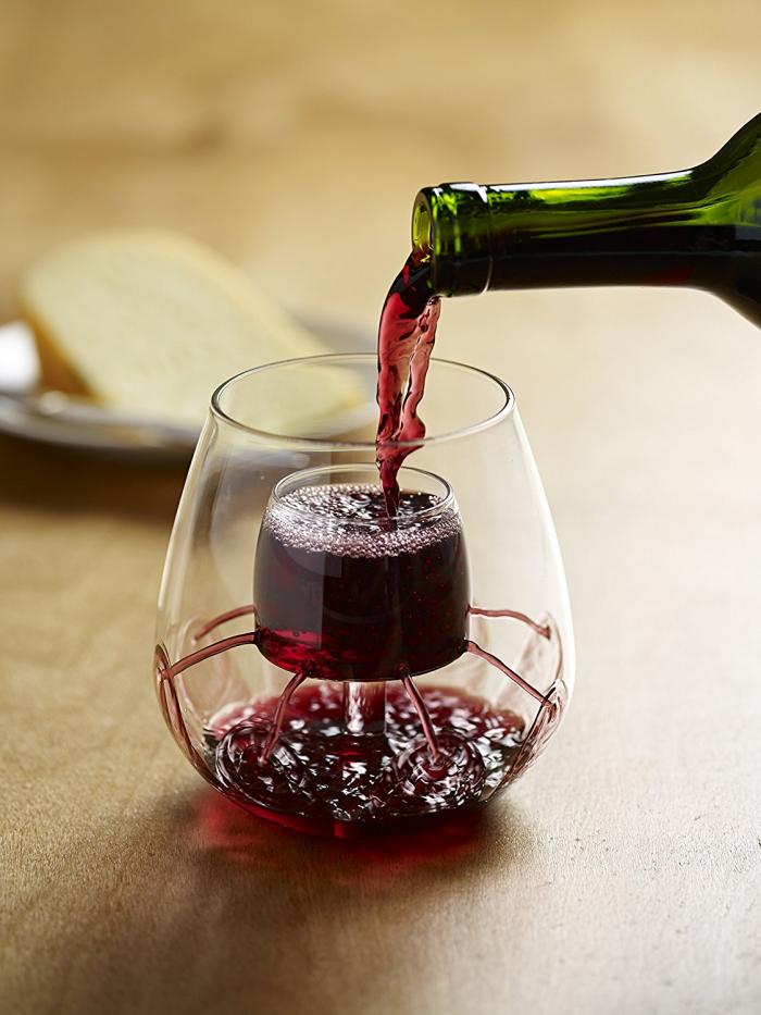 Stemless Aerating Wine Glasses