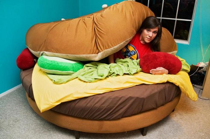 Hamburger Bed