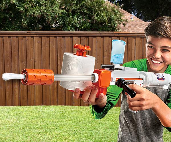 Toilet Paper Blaster