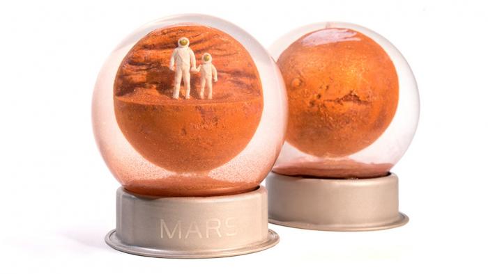 Mars Dust Globe