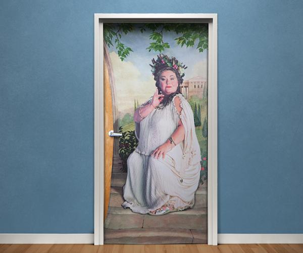 Harry Potter Fat Lady Door Poster