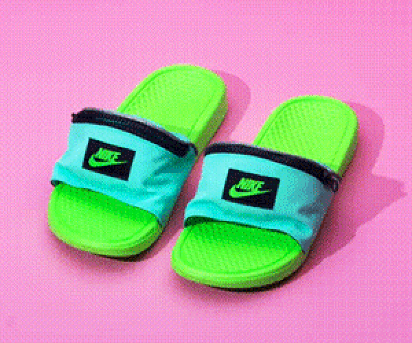 munt Verzakking cijfer Nike Fanny Pack Slide Shoes - Loot Nerd