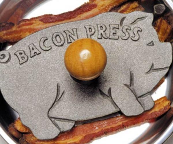 Cast Iron Bacon Press