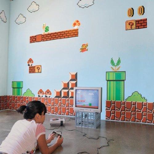 Nintendo Super Mario Bros Wall Decals