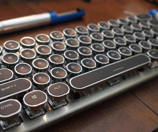 Steampunk Mechanical Keyboard
