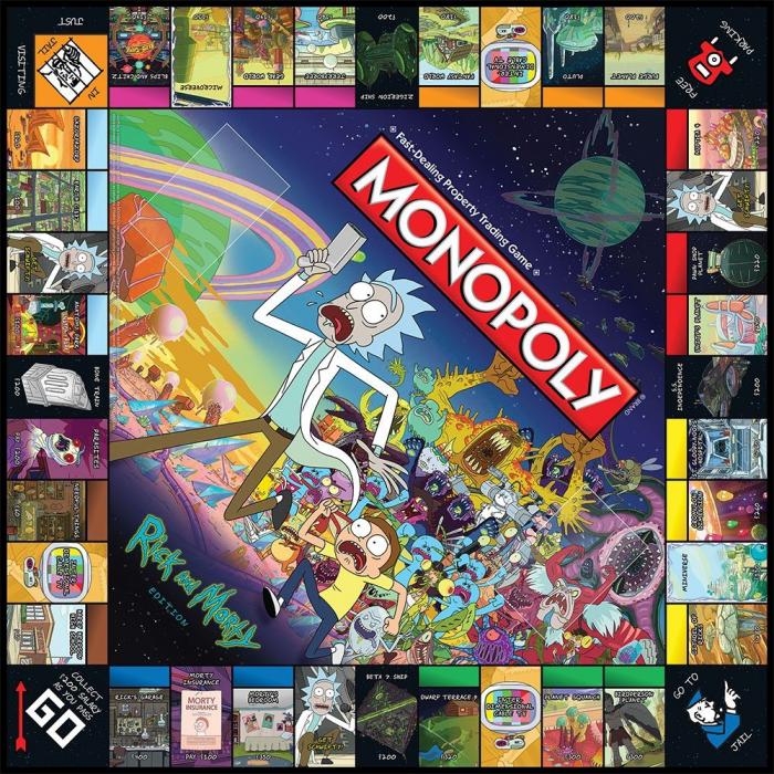 Rick & Morty Monopoly 