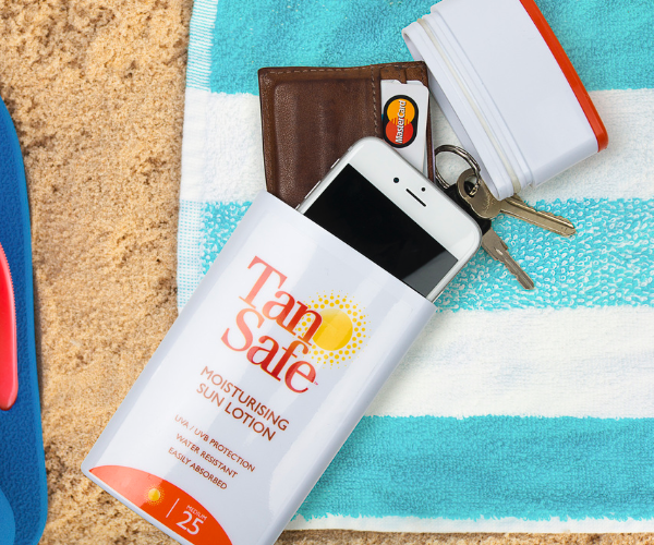 Secret Compartment Sunscreen Lotion 