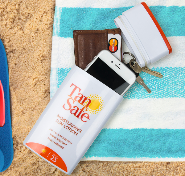 Secret Compartment Sunscreen Lotion 
