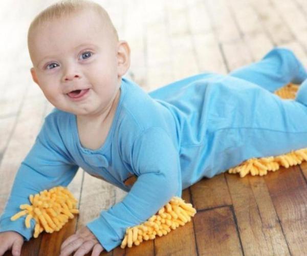 Baby Mop Onesie