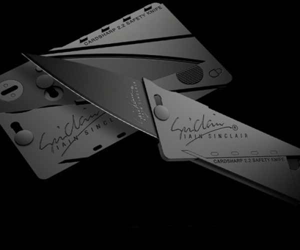 Credit Card Sized Folding Knife