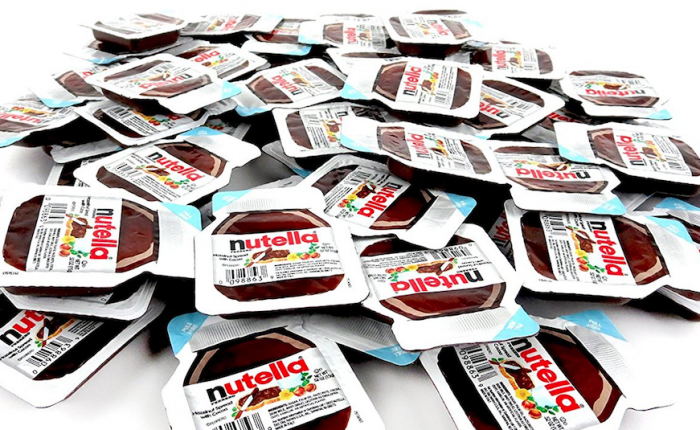 60 Nutella Packets