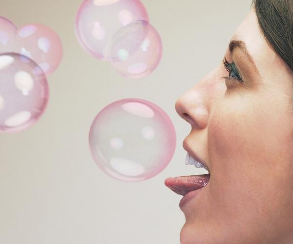 Edible Blowing Bubbles