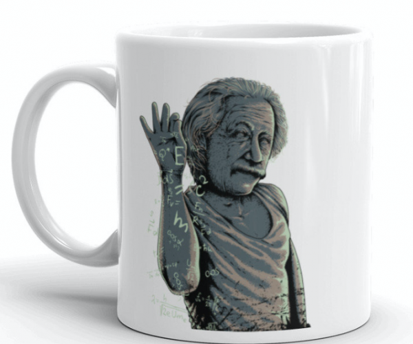 Albert Einstein Sprinkle Daddy Mug