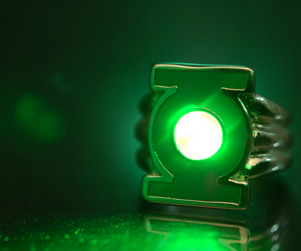 Green Lantern Light Up Ring