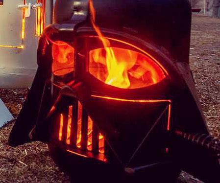 Darth Vader Fire Pit