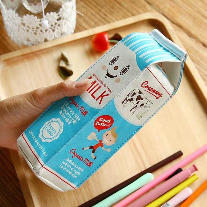 Milk Carton Pencil Case