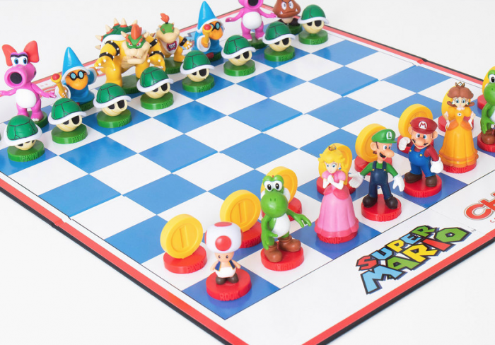 Super Mario Chess Game