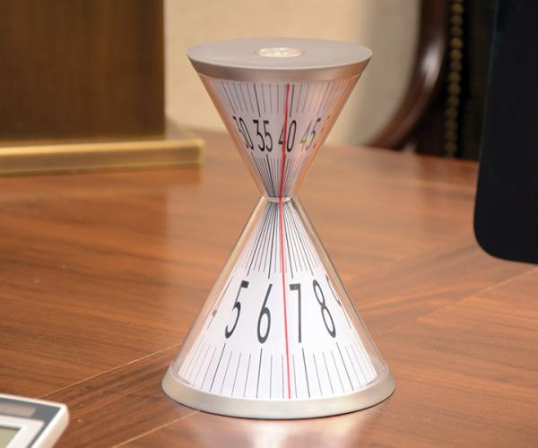Hourglass Desk Clock