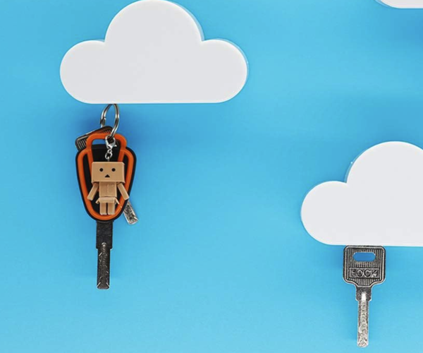 Magnetic Cloud Key Holder