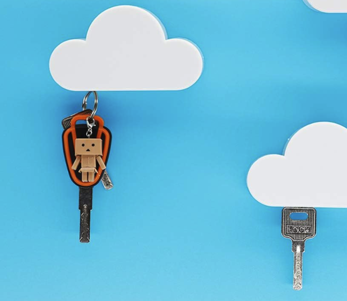 Magnetic Cloud Key Holder