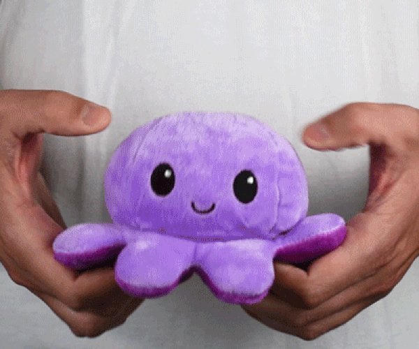 Reversible Octopus Plushies